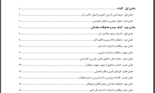 قانون آیین دادرسی کیفری